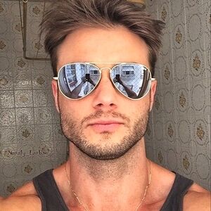 Ray Ban (Store Display) Aviator Silver Mirror RB3025